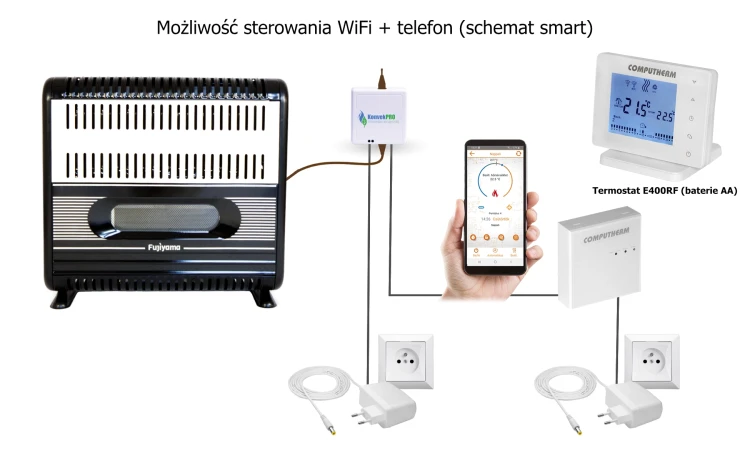 Konvek - schemat wifi 11000BR czarny ogrzewacz.webp