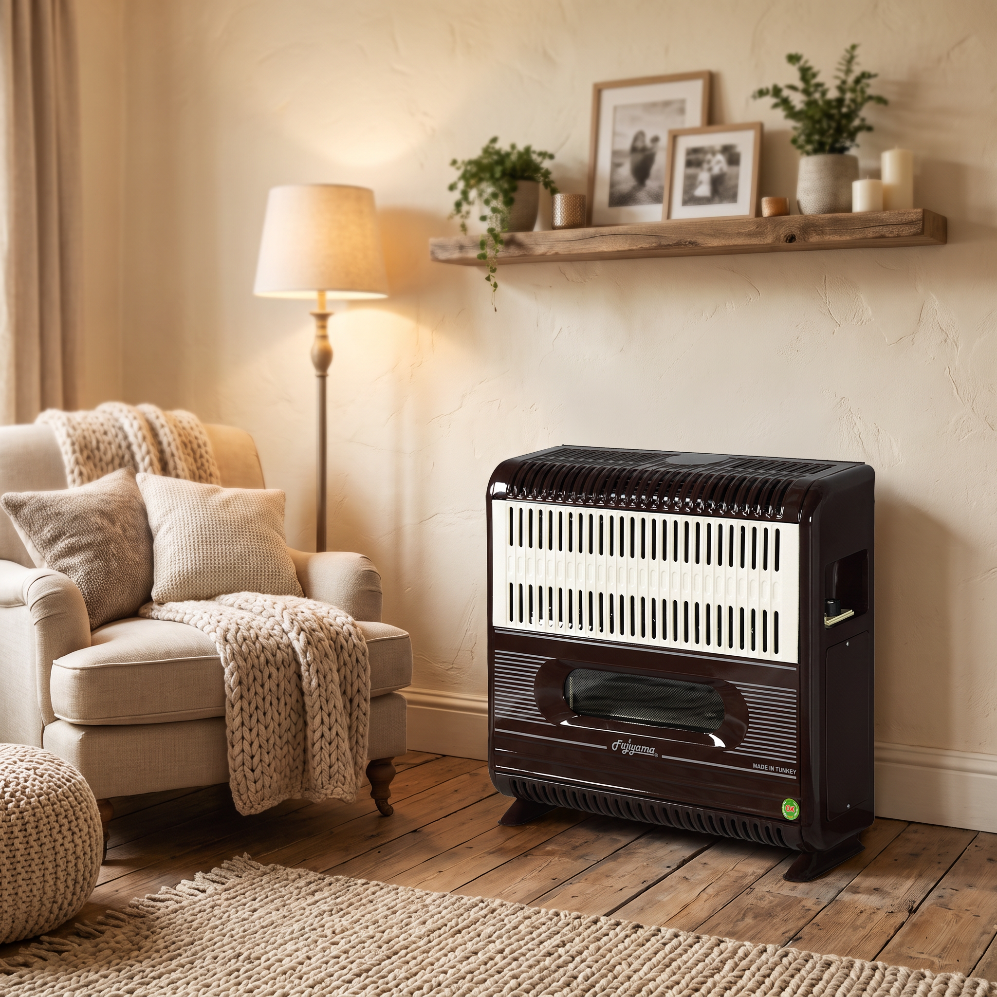 Balanced Flue Fan Assisted Gas Convector Heater